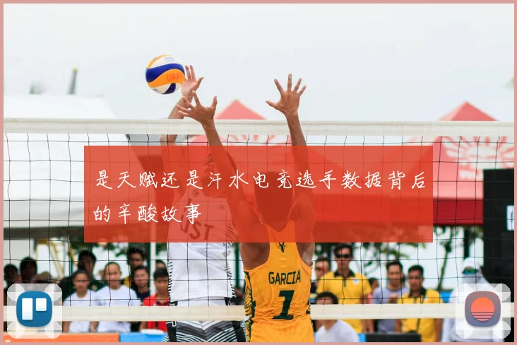 是天赋还是汗水电竞选手数据背后的辛酸故事